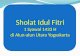 Ied fithri 1433 h