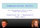 Communication skills (gaya berkomunikasi)