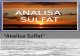 4.Analisa Sulfat
