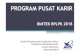 PROGRAM HIBAH PUSAT KARIR - · PDF fileBIMTEK BPLPK 2018 Subdit Penyelarasan kebutuhan Kerja Direktorat Kemahasiswaan Dirjen Belmawa ... Tersedianya ruangan yang dilengkapi peralatan