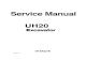 Hitachi UH20 Excavator Service Repair Manual
