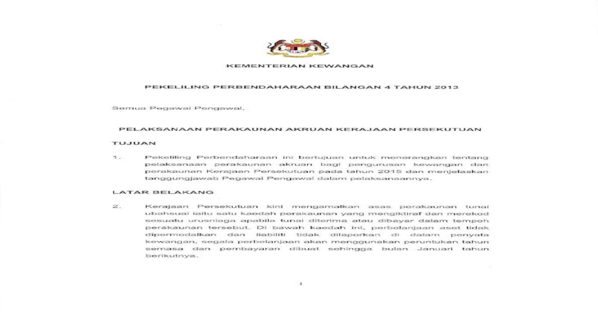 Surat Pekeliling Perkhidmatan Bil 3 Tahun 2010
