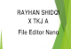 Editor nano rayhan_shidqi_xtkja