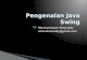 Pengenalan Java Swing
